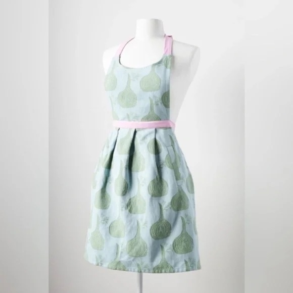 NWT Anthropologie Leva Jacquard Apron - Picture 1 of 3